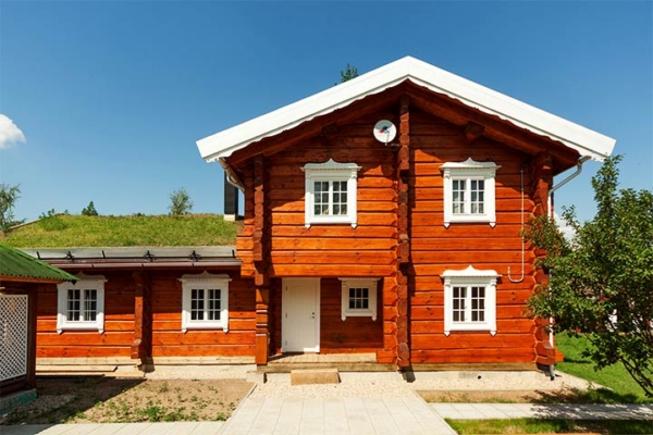 Дом из лафета